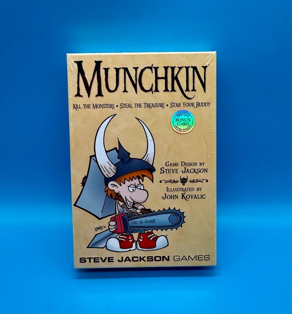 Munchkin Card Game 1st Edition 24th Printing 2013 Steve Jackson NEW SEALED